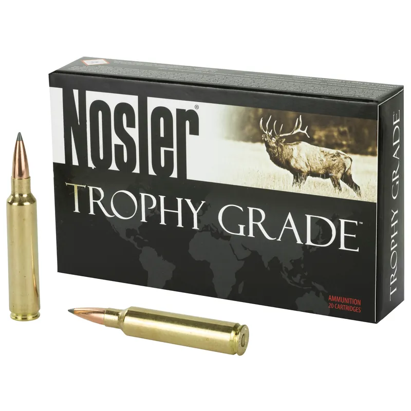 NOSLER 30NOS 210 Grain AccuBond Long Range Ammunition - 20 Rounds/200 Count