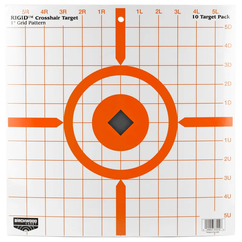 B/C Rigid Sight-In Target 12" - Pack of 10