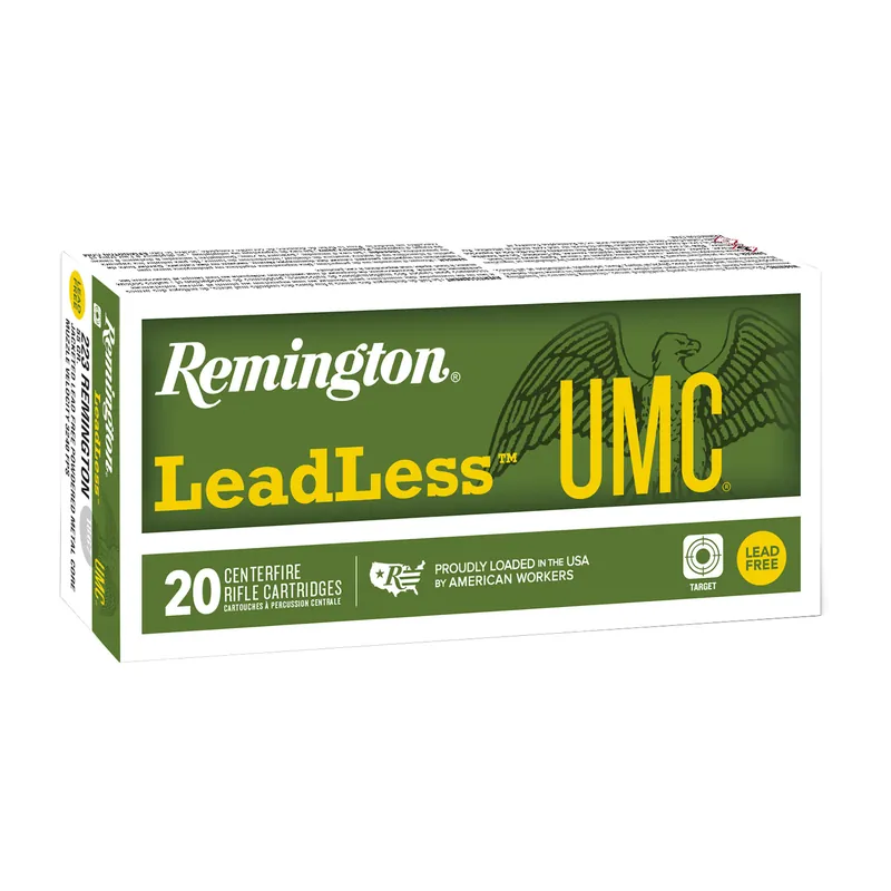 REM UMC 223REM 55GR Lead-Free Ammunition 20/200
