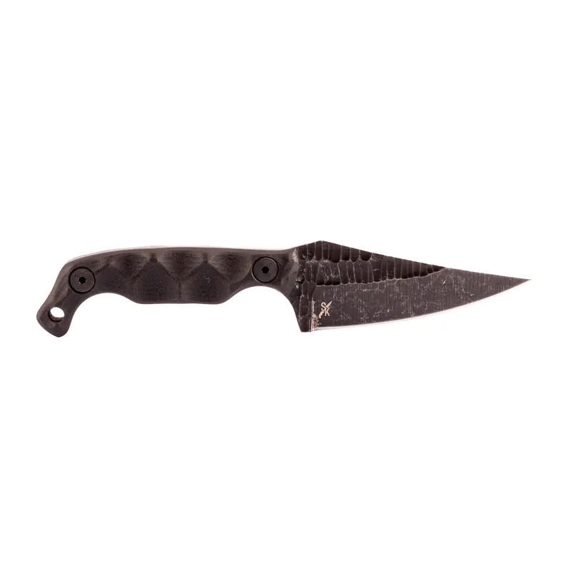 STROUP MINI 1 3" Acid Etched Black