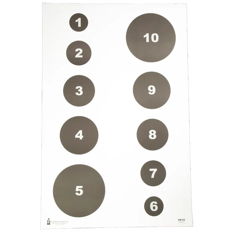 Action Target Circle Command Training 100 Pack
