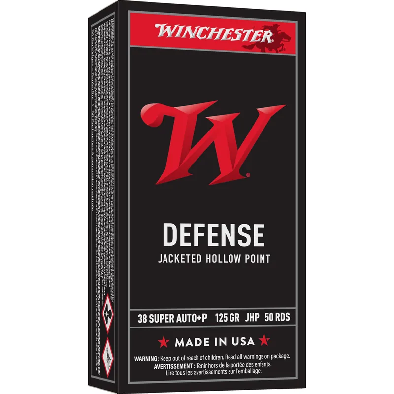Winchester USA White Box .38 Special 125 Grain 50 Rounds/500 Rounds