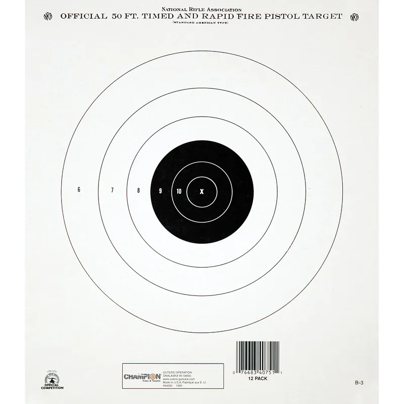 CHAMPION NRA GB3 50FT T&R/F T/Q 12-Pack