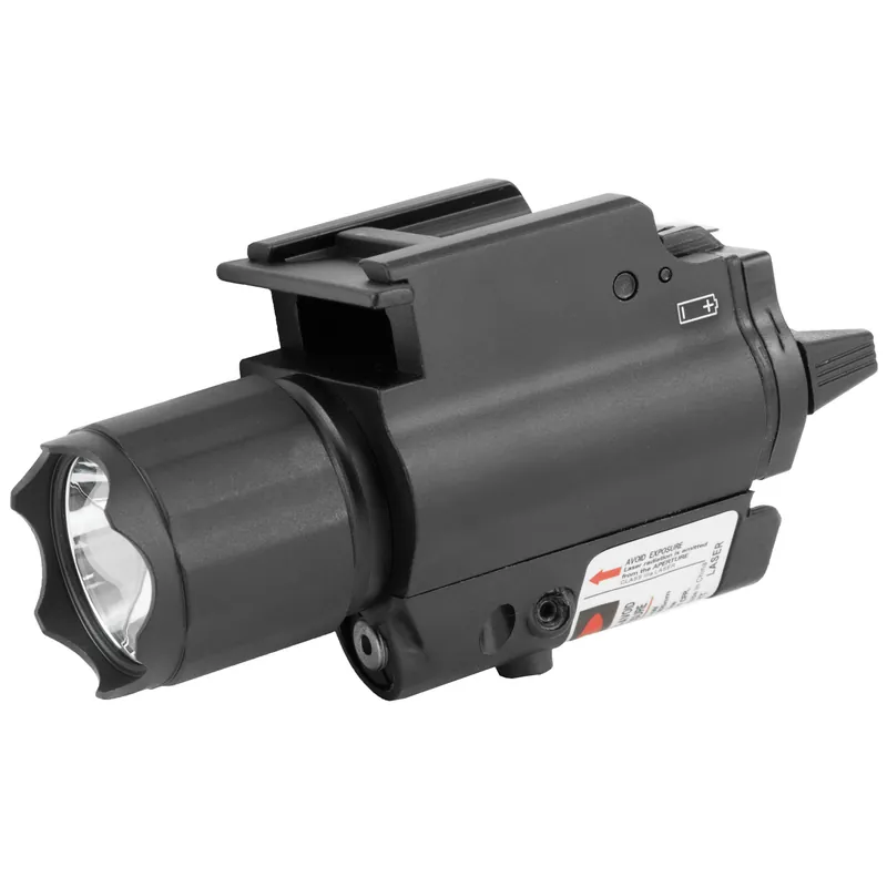 NCSTAR 200L Flashlight with Red Laser