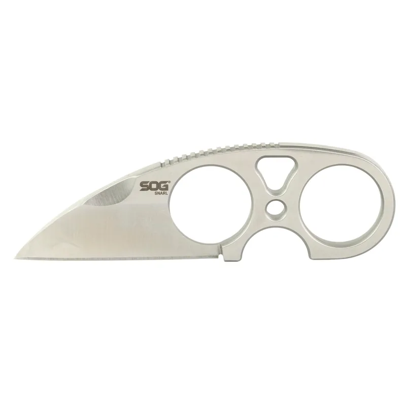 SOG Snarl Silver 2.3" Knife