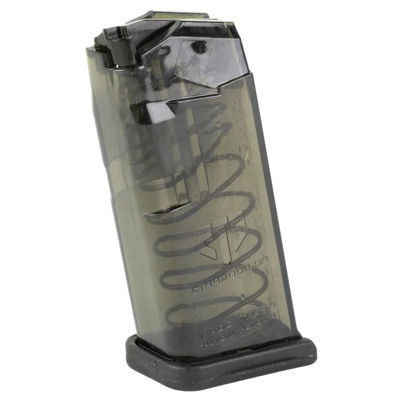 ETS Magazine for Glock 26 9mm 10-Round Carbon Smoke