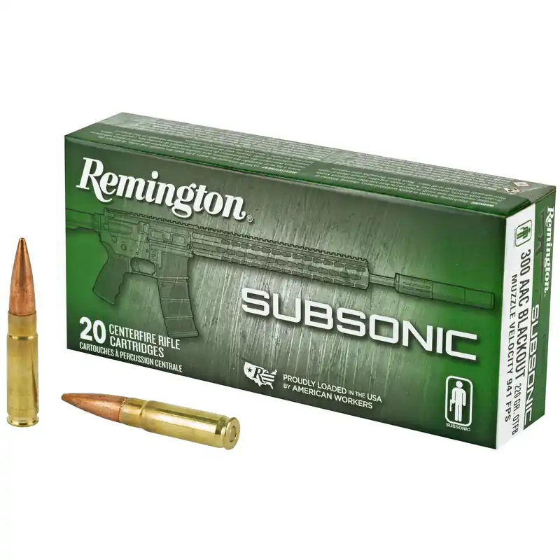 REM 300 Blackout 220 Grain Subsonic Ammunition - 20 Rounds/200 Rounds