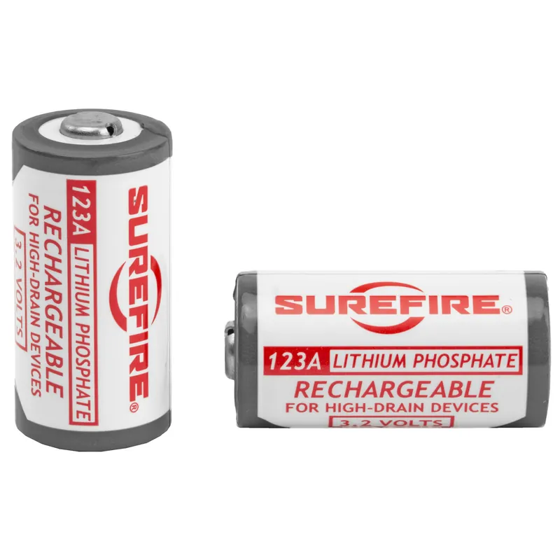 SureFire LFP 123A Rechargeable Battery 2-Pack