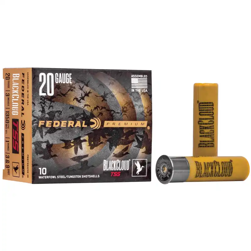 Federal Black Cloud TSS 20 Gauge 3" #3/9 Shot 10/100