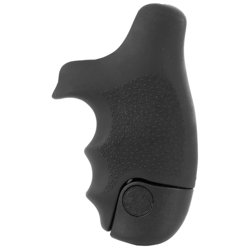 Hogue Tamer Grip for J-Frame Revolver with Black Rubber Bodyguard Design