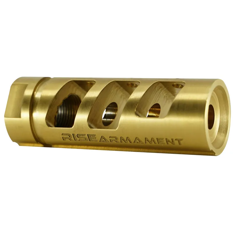 RISE HP Compensator for .223/5.56 in Titanium Nitride Finish