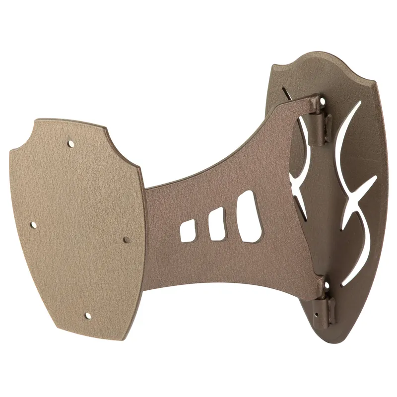 Skull Hooker Single Shoulder Mount Brown