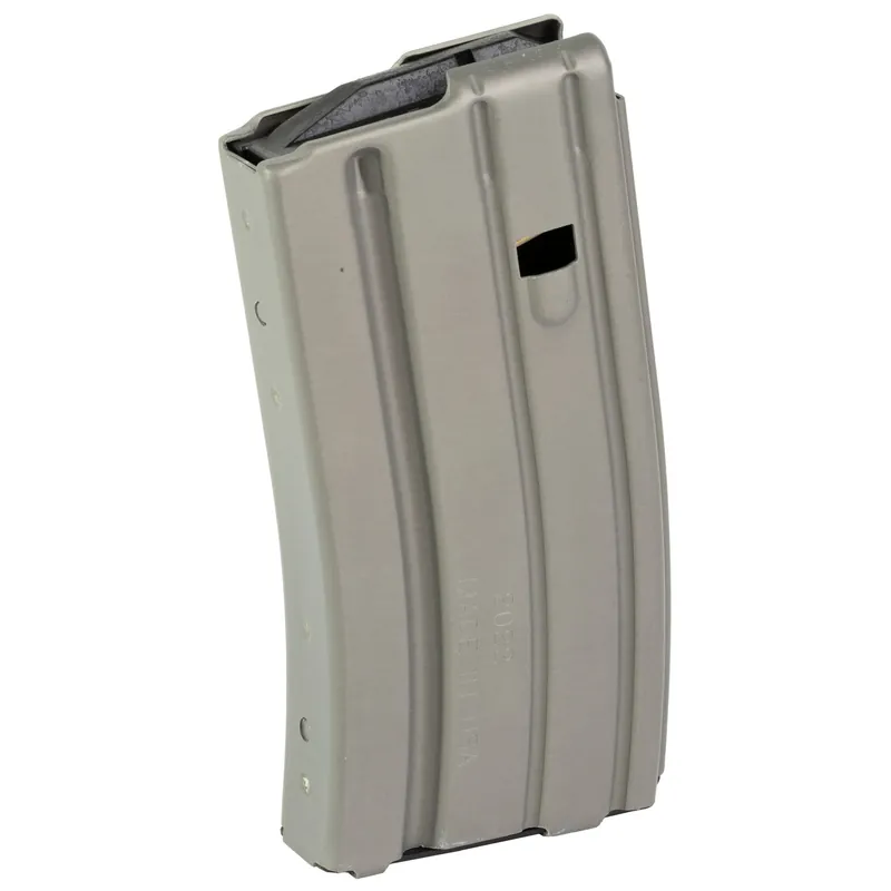 DURAMAG 20-Round 5.56 Aluminum Magazine Gray/Black