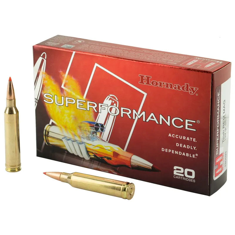 Hornady Superformance 7mm Remington Magnum 139 Grain SST 20 Rounds/200 Rounds