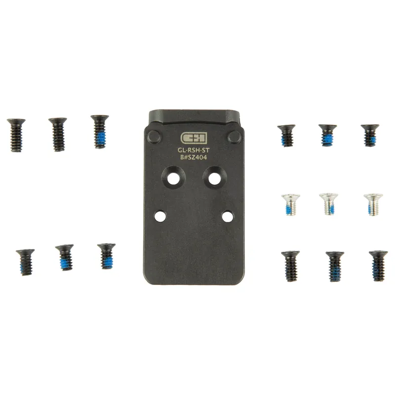 C&H Plate for Glock MOS to RMR Steel Adapter