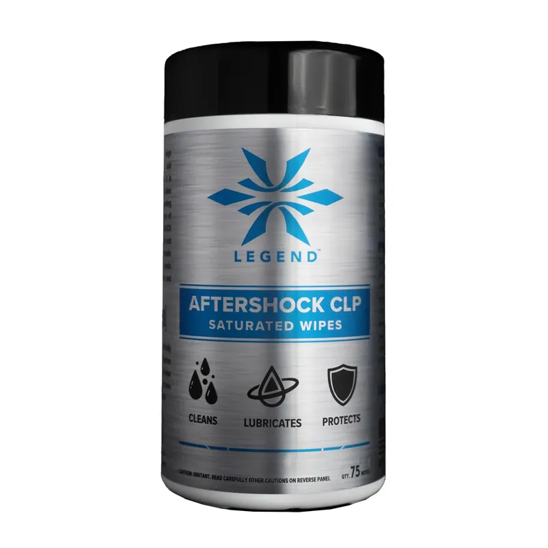 Legend Aftershock CLP Saturated Wipes 75 Count