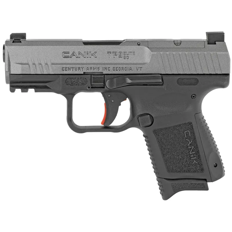 CANIK TP9 ELITE SC 9MM Pistol 3.6" Barrel Tungsten Finish 12-Round Capacity