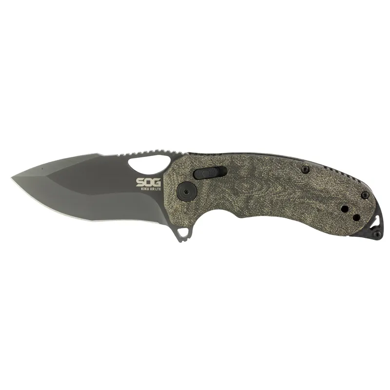 SOG KIKU XR LTE 3.2" Blackout Knife