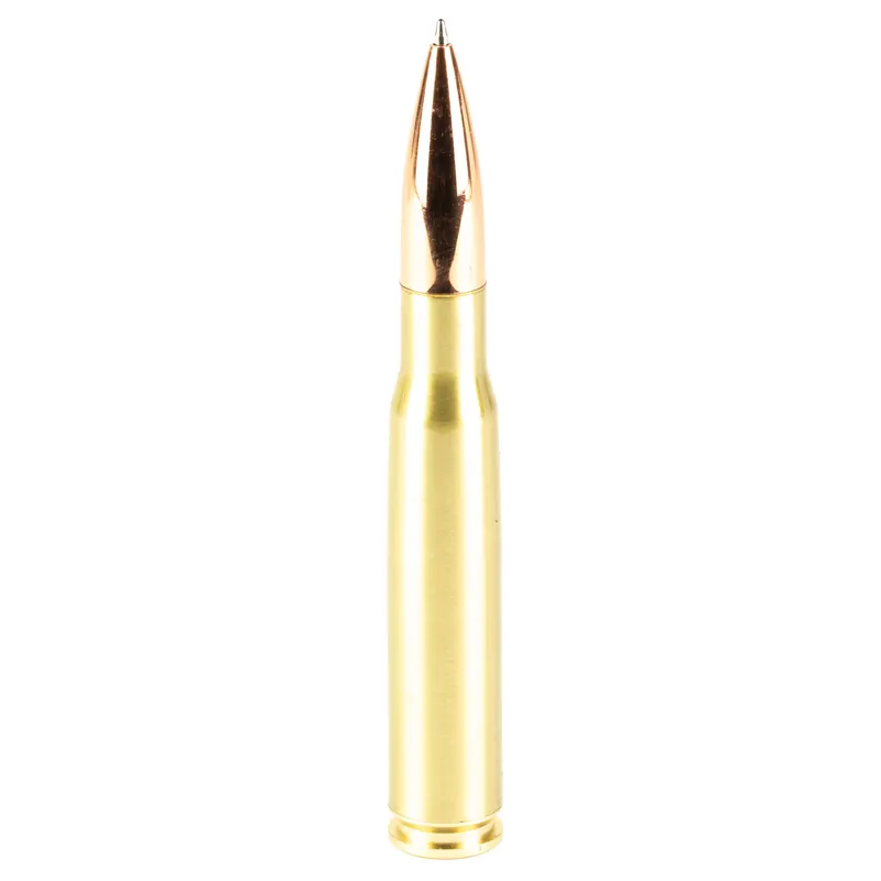 50 Caliber Gold Bullet Twist Pen by CBG