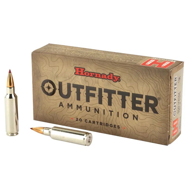 Hornady Outfitter 300 WSM 180 Grain CX Ammunition - 20 Rounds/200 Rounds