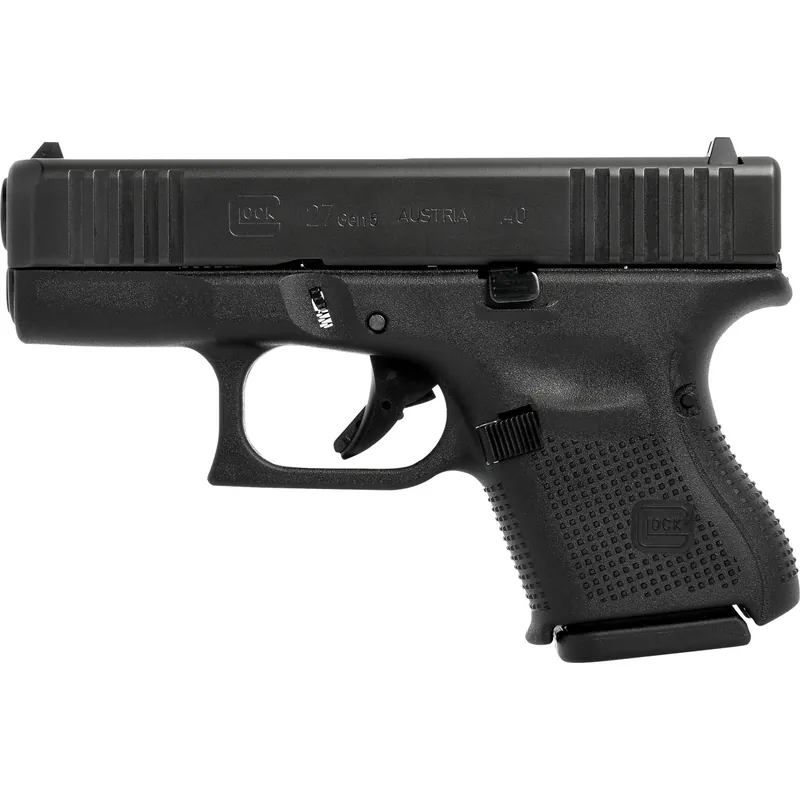 GLOCK 27 Gen5 .40 S&W Pistol with 9-Round Capacity and 2 Magazines