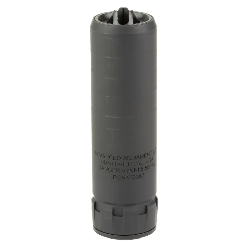 AAC Ranger 5 Mini 6mm DT Suppressor 1/2-28 HUB