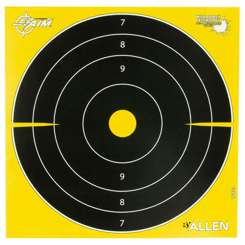 ALLEN EZ AIM 8"X8" Bullseye Target Pack - 25 Count