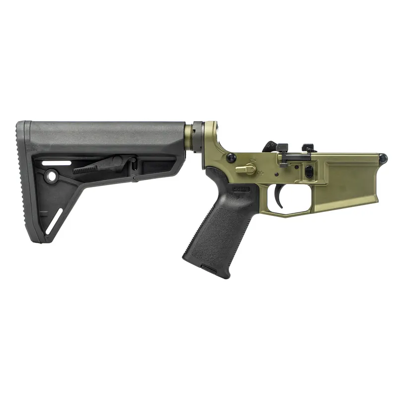 AERO M4E1 Pro Comp Lower Carbine - Olive Drab Green