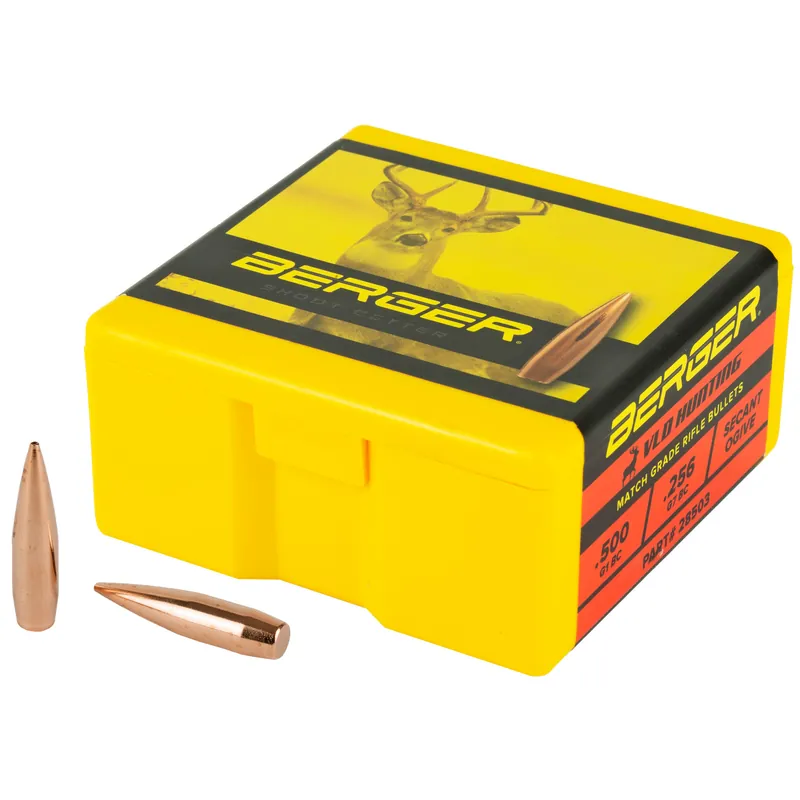 BERGER .284 140 Grain Hunting VLD Bullets - 100 Count