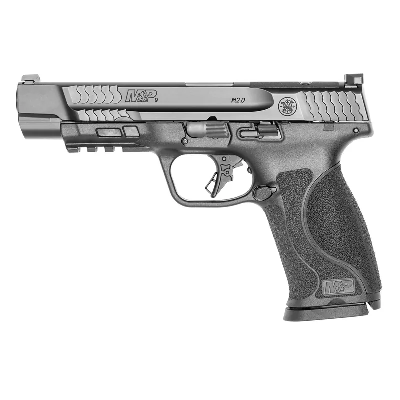 S&W M&P M2.0 9MM 5" 17-Round Black Night Sights No Manual Safety