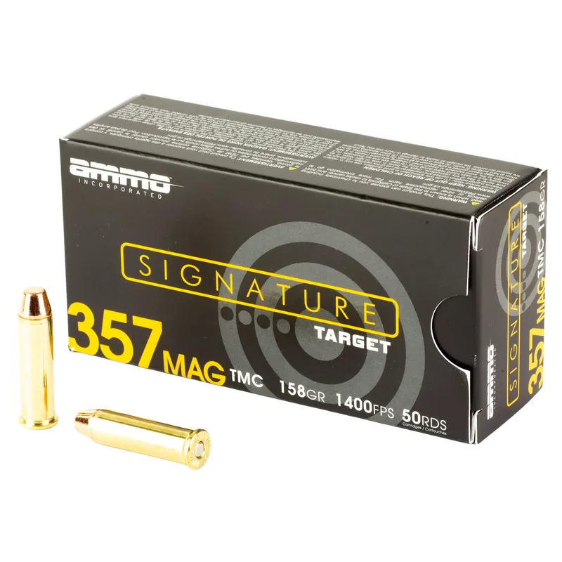 AMMO INC .357 Magnum 158 Grain TMC 50 Rounds/1000 Rounds
