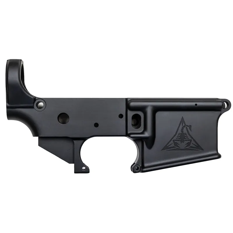 RISE Stripped AR-15 Lower Receiver - Black
