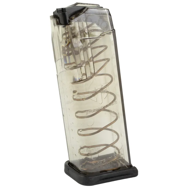 ETS Magazine for Glock 19/26 9mm 15-Round Clear