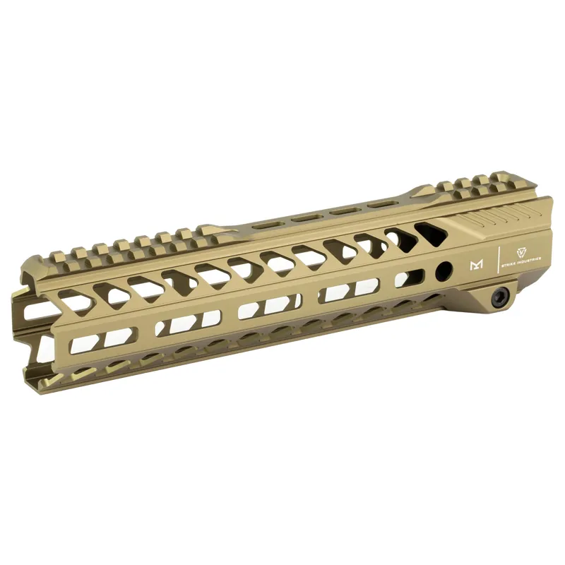 STRIKE MLOK 10-Inch Rail in Flat Dark Earth (FDE)