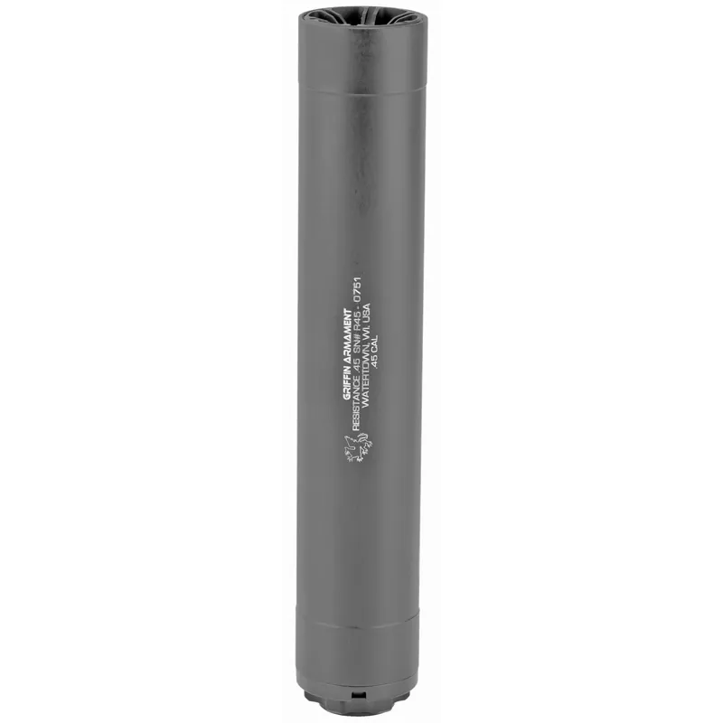 GRIFFIN RESISTANCE 45 SUPPRESSOR .45 CALIBER