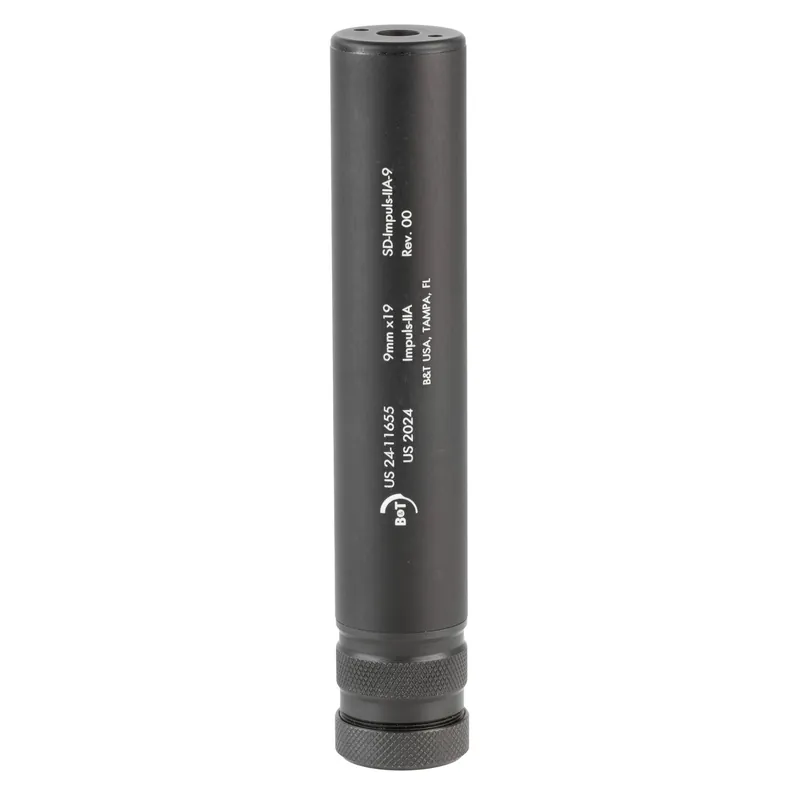 B&T Impulse IIA 9mm Black Suppressor