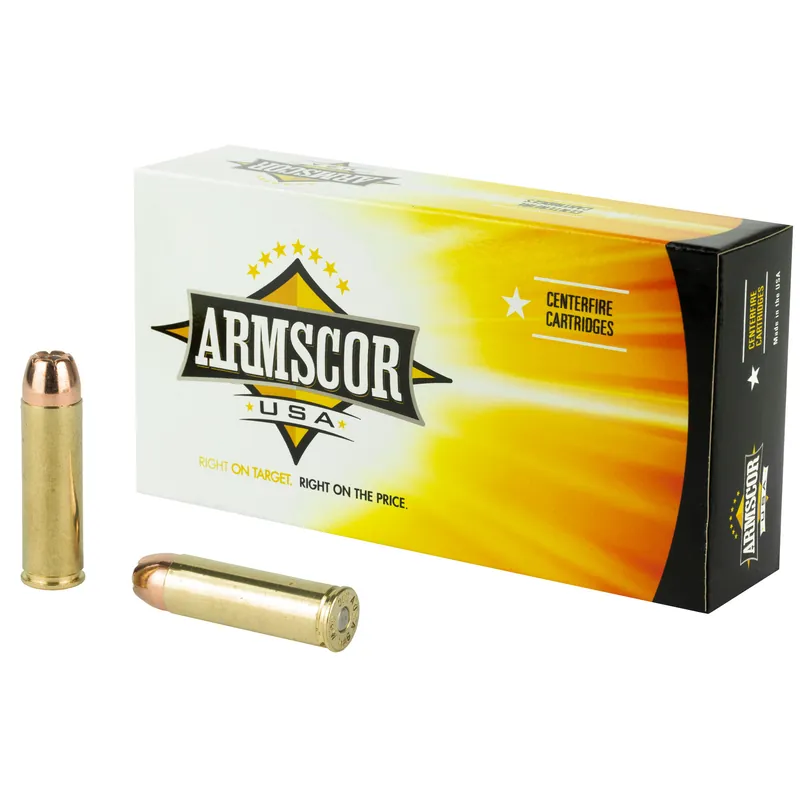 ARMSCOR 500 S&W 300 Grain XTP Ammunition - 20 Rounds per Box, 400 Rounds per Case