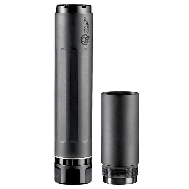 Dead Air Ghost 45M Modular Suppressor for 45ACP - Black