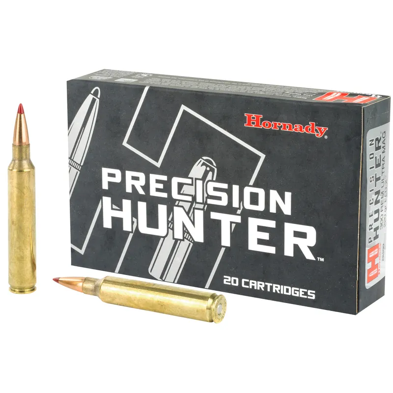 Hornady Precision Hunter .300 RUM 220gr ELD-X Ammunition - 20 Rounds