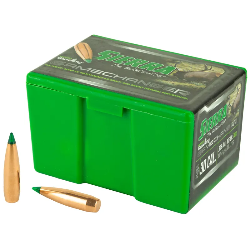 Sierra Tipped GameKing .308 165 Grain Bullets - 100 Count