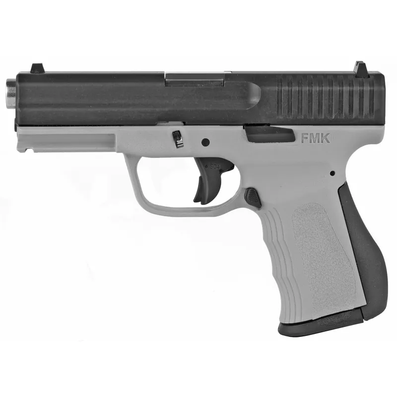 FMK G2 9mm Pistol, 3.87" Barrel, 14-Round Capacity, Black/Titanium Gray Finish