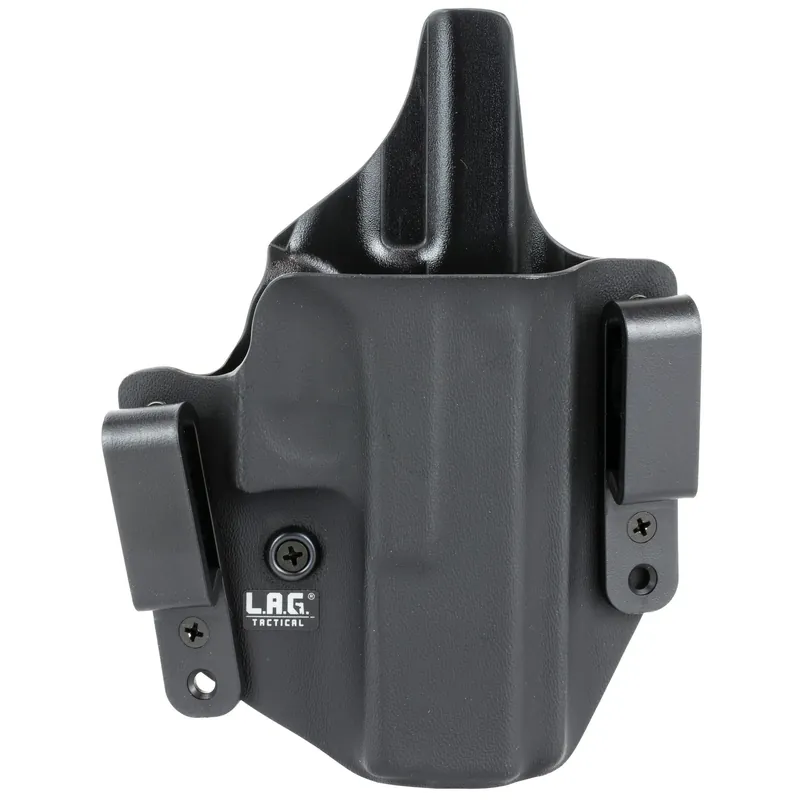LAG DFNDR Holster for Glock 17 OWB/IWB Black Right Handed