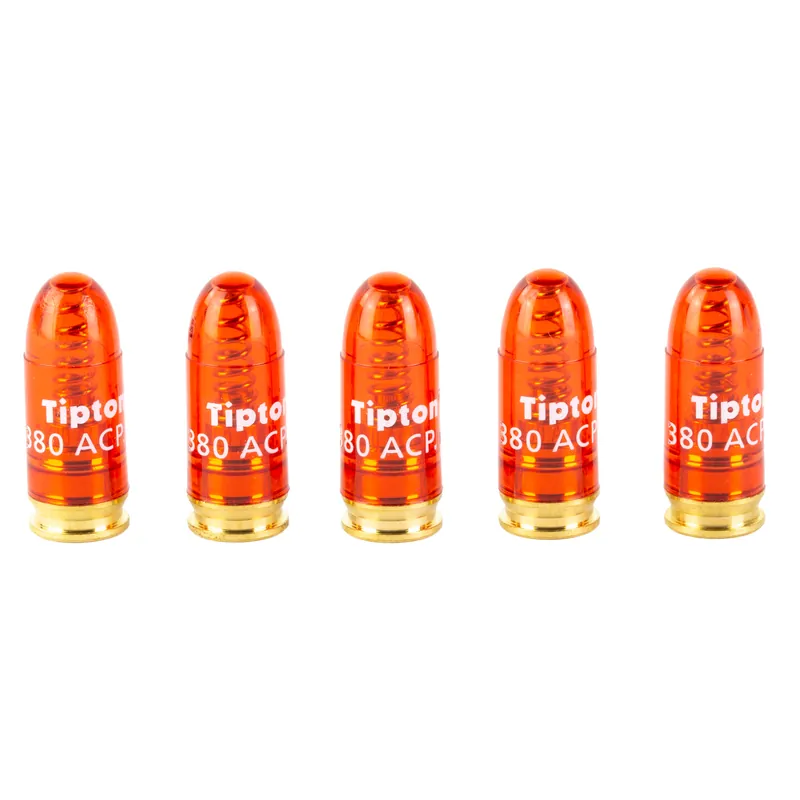 TIPTON SNAP CAPS .380 ACP 5-PACK