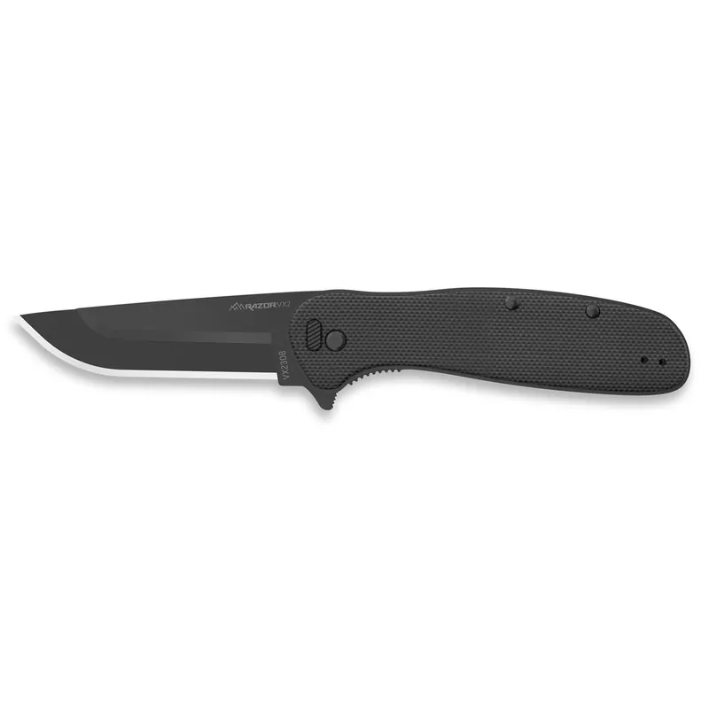 OD Edge Razor VX2 G10 Spring Assisted Black