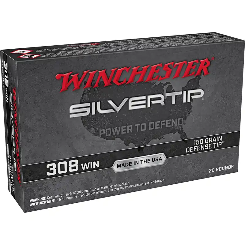 Winchester Silvertip .308 Win 150gr Ammunition - 20 Rounds