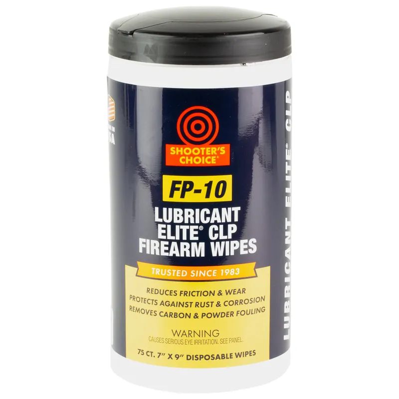 FP-10 CLP Wipes - 75 Count by Shooter's Choice