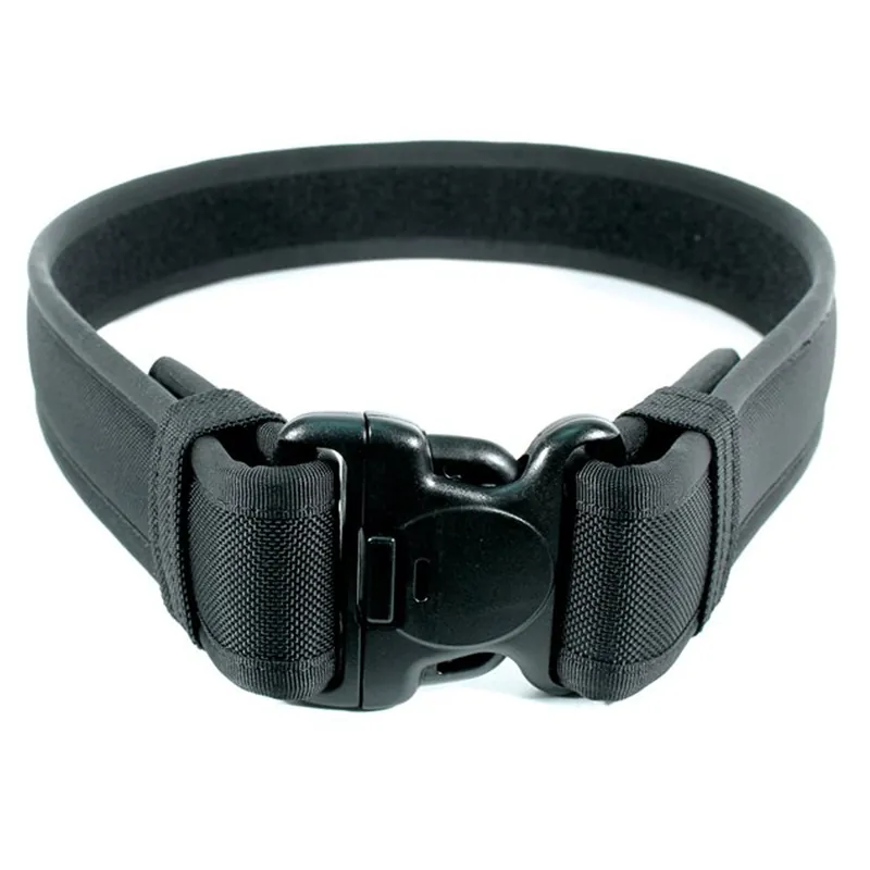Black Medium Duty Belt with Loop, 32"-36"