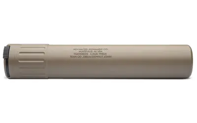 AAC TITAN-QD 338LM/8.6BLK FDE - Advanced Armament Corp Suppressor