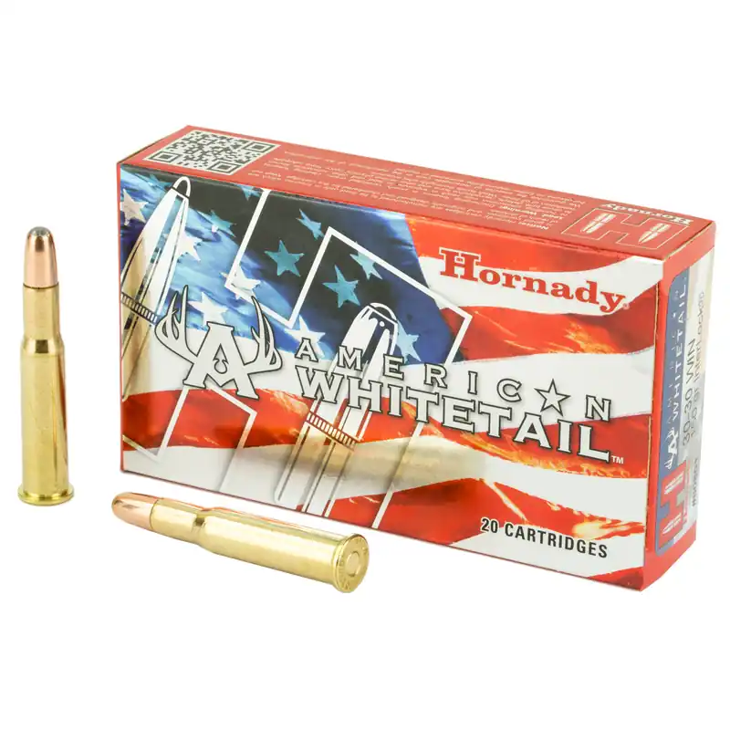 Hornady 30-30 Winchester 150 Grain InterLock Round Nose Ammunition - 20 Rounds