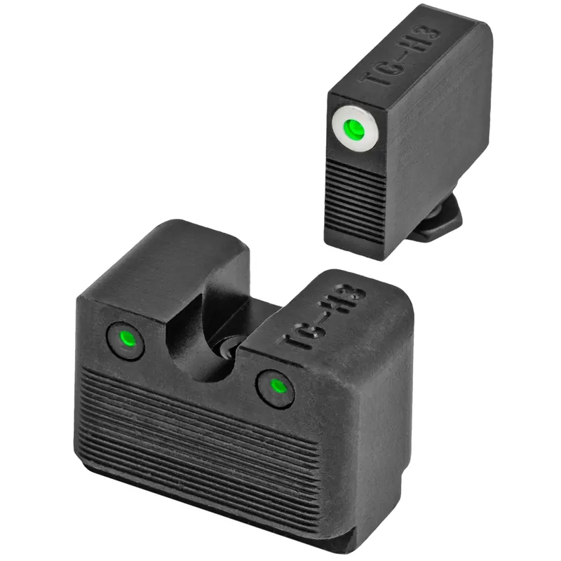 TRUGLO Tritium Pro Night Sights for Glock MOS, High White